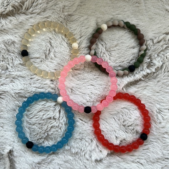 Original 2015 limited edition Lokai 5 bracelet glass jar set in packaging M - Picture 4 of 6